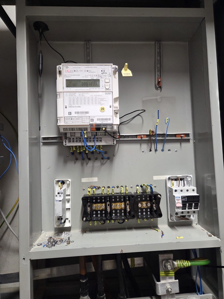 Ukázka elektroinstalace a rozvaděče pro lokalitu Havlíčkův Brod